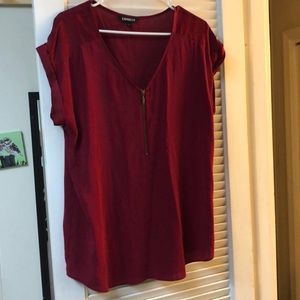 Express zip up top